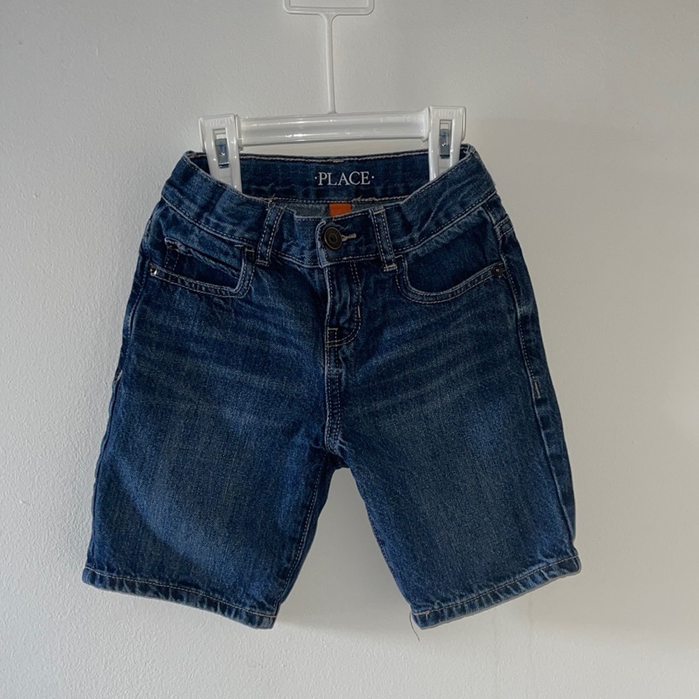 The Children’s Place dark blue jeans shorts (size:5)